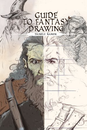 Guide to fantasy drawing + Sketchbook (NEW)